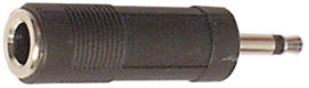 1/4in. Mono Jack to 1/8in. (3.5mm) Mono Plug Audio Adaptor Connector